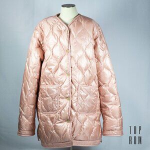 Polo Ralph Lauren Girls Quilted Teddy Fleece Reversible Jacket - Pink